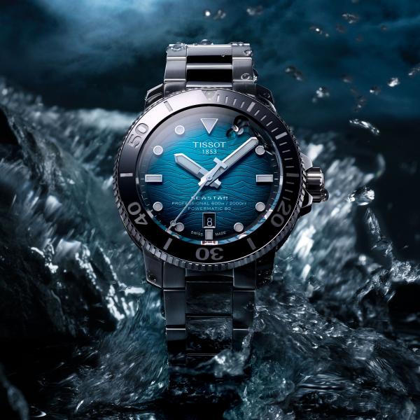 TISSOT SEASTAR 2000 PROFESSIONEL POWERMATIC 80 Herren - Armbanduhr Automatik T1206071104100