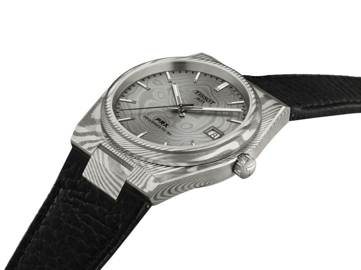 TISSOT PRX Damaszenerstahl Herren - Armbanduhr T137.807.96.081.00