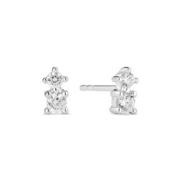 SIF JAKOBS Damen - Ohrstecker LUCENTE TRE SJ-E2703-CZ-YG