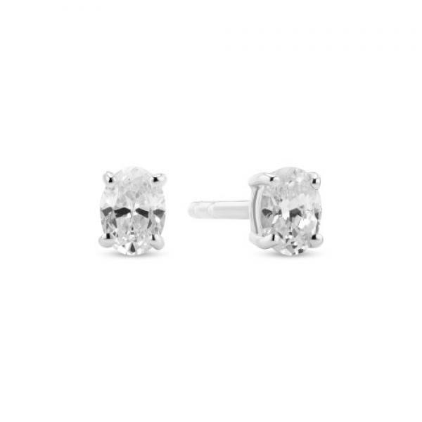 SIF JAKOBS Damen - Ohrstecker ELLARA WAVES  SJ-E3890-CZ