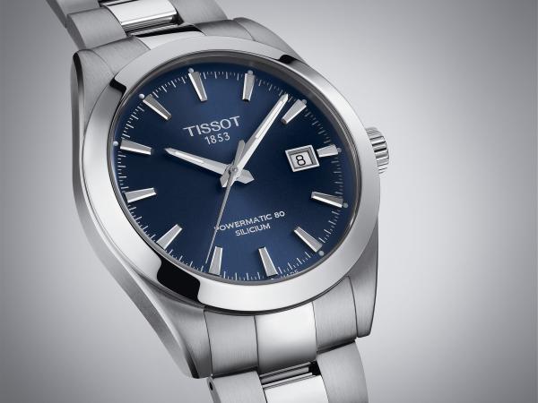 TISSOT Herren - Armbanduhr GENTLEMAN POWERMATIC 80 SILICIUM Automatik T1274071104100beauty