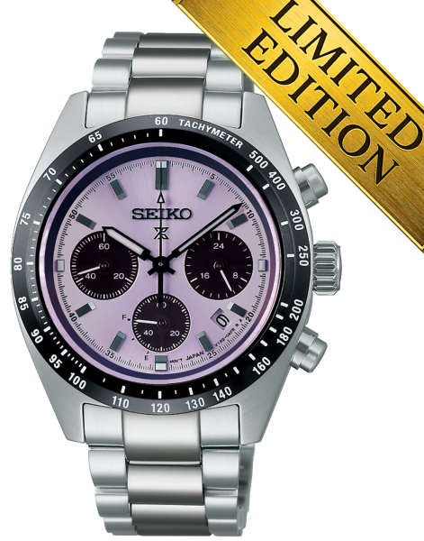 SEIKO Herren - Armbanduhr SPEEDTIMER Solar Chronograph World Athletics Championships Tokyo 25 Limited Edition