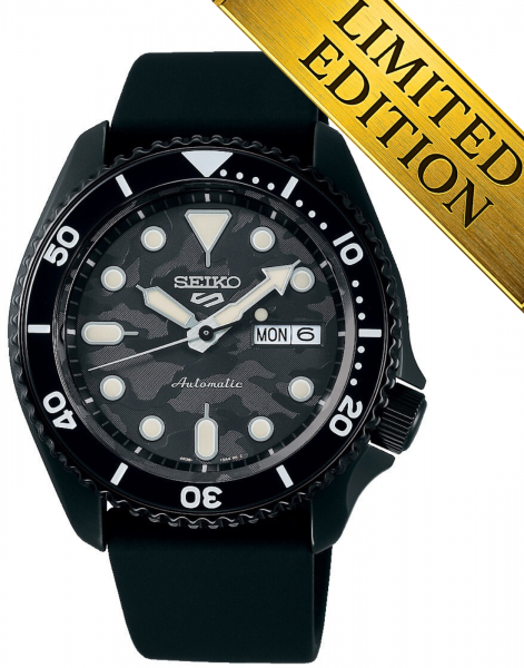 SEIKO Herren - Armbanduhr Automatik SEIKO5 SPORTS SPECIAL EDITION SRPJ39K1