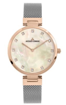 JACQUES LEMANS Damen - Armbanduhr 1-2001M