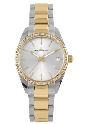 JACQUES LEMANS Damen - Armbanduhr 1-2085.1F