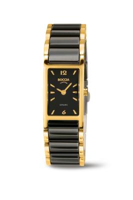 BOCCIA Damen - Armbanduhr Ceramic 3201-05