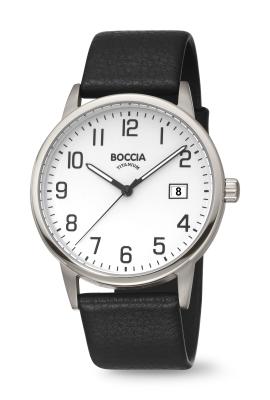 BOCCIA Herren - Armbanduhr Classic 3654-02