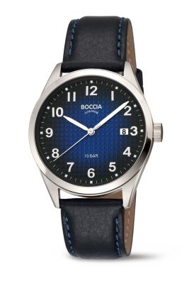 BOCCIA Herren - Armbanduhr Classic 3682-02
