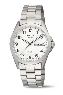 BOCCIA Herren - Armbanduhr Sport 3683-01