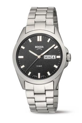 BOCCIA Herren - Armbanduhr Sport 3683-02