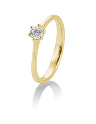 Brillant 0,2ct 6er-Krappenfassung  41858700