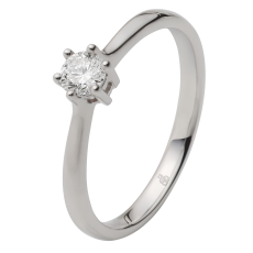 Silber Brillant 0,25ct 6er-Krappenfassung 5100016
