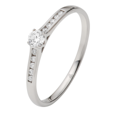 Silber Brillant 4er-Krappenfassung Pavé 5100033