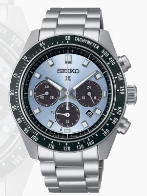 SEIKO Herren - Armbanduhr Solar PROSPEX SPEEDTIMER SSC935P1