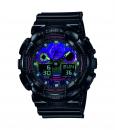 G-SHOCK Herren - Armbanduhr GA-100RGB-1AER