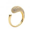 SIF JAKOBS Damen - Ring GOCCIA PICCOLO SJ-R2753-CZ-YG #60