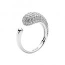 SIF JAKOBS Damen - Ring GOCCIA PICCOLO SJ-R2753-CZ #58