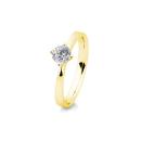 BREUNING Brillant - Ring 4er-Krappenfassung 0,5ct 41870280