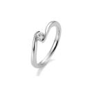 Brillant 0,2ct Schwungfassung 41859420 Platin